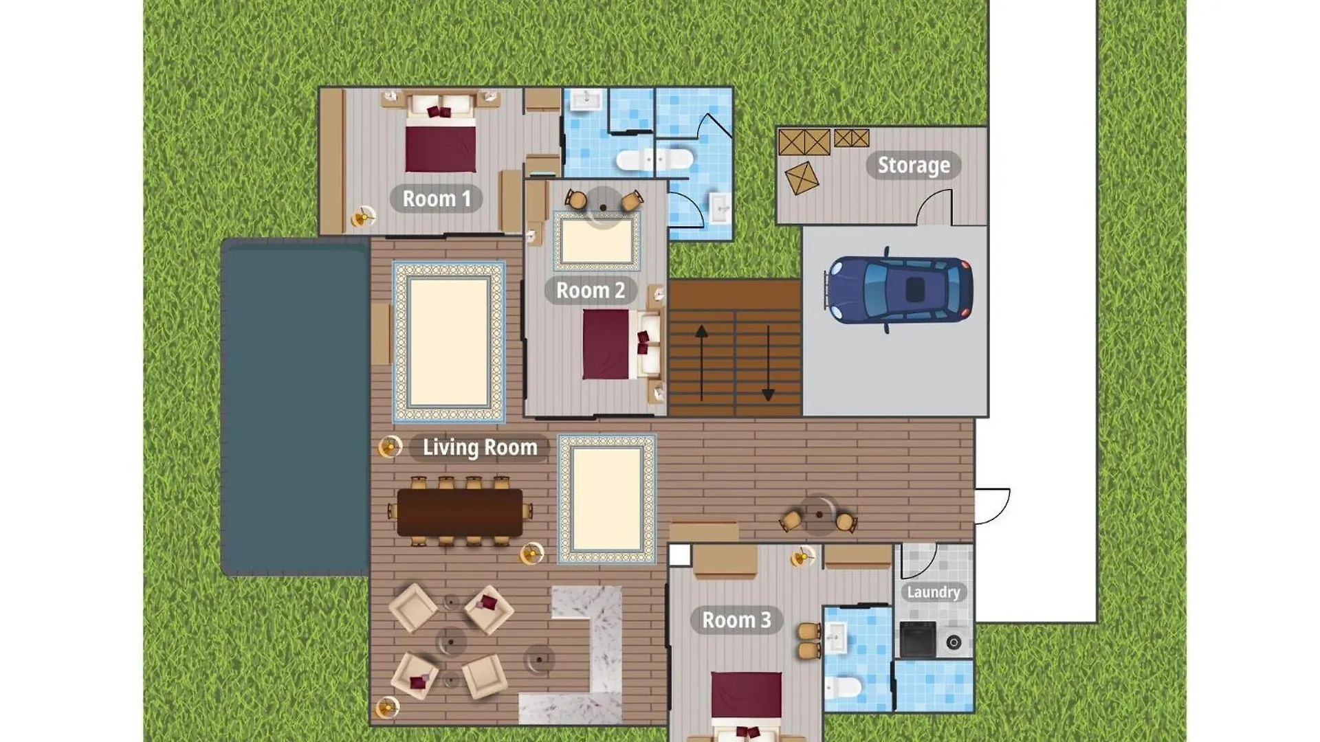 קו לנטה 6 Bedrooms Seaview With Pool - Belle Sunset Villa 0*, קו לנטה